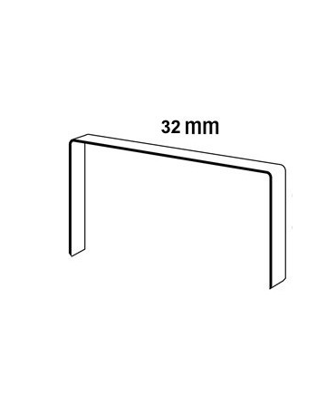 Agrafes carton 35 cuivrées de 15 mm - boîte de 2 500