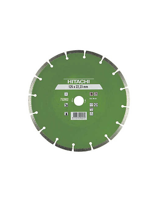 Disque diamant segmenté Ø115 mm - HITACHI