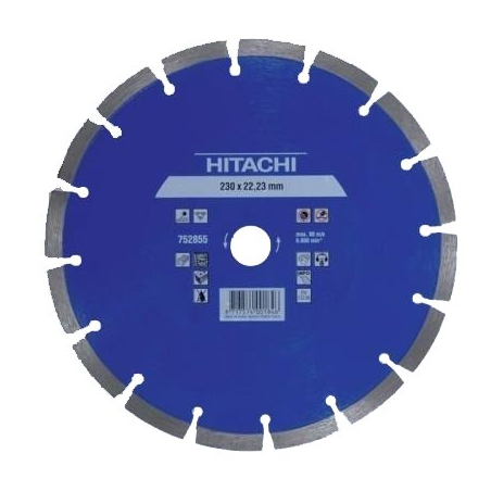 Disque diamant segmenté Ø115 mm BPRO - HITACHI