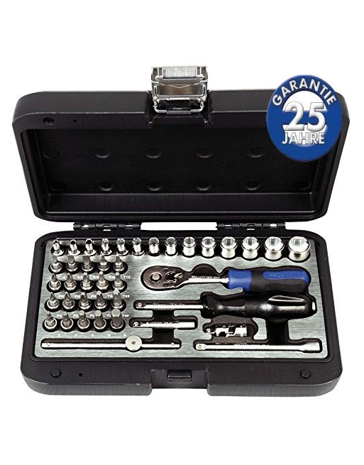 Coffret industriel professionnel de douilles 1/4" - 40 pièces