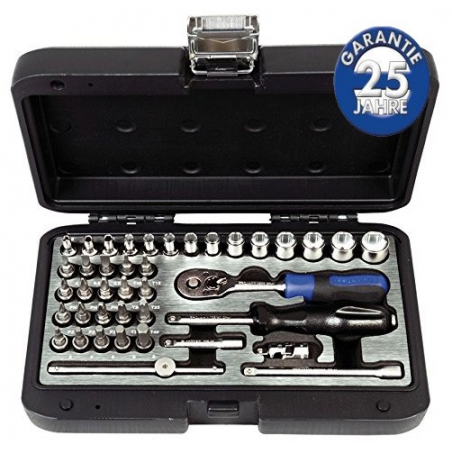 Coffret industriel professionnel de douilles 1/4" - 40 pièces