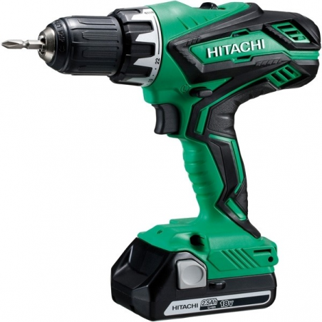 Perceuse - visseuse 18 V - 2.5 Ah - DS 18DJL - HITACHI