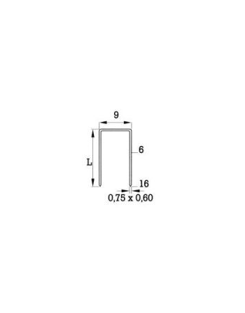 Agrafeuse pneumatique  71/16-421  bec court 25 MM - BEA