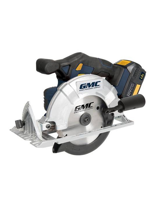 Scie circulaire sans fil 165 mm 18 V 4Ah - GMC