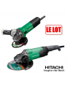 Lot Meuleuses Ø 125 mm 1200 W + Ø 230 mm 2200 W - HITACHI