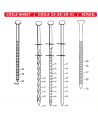 Cloueur pneumatique pour pointes en rouleaux - C 38/90 P1 - ALSAFIX