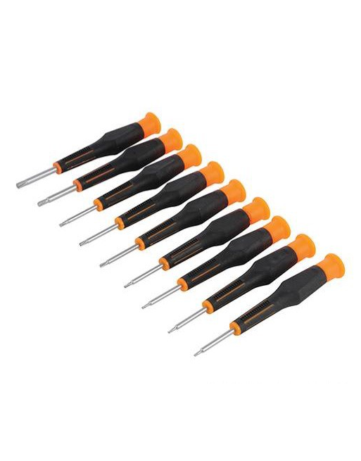 9 tournevis de précision Torx