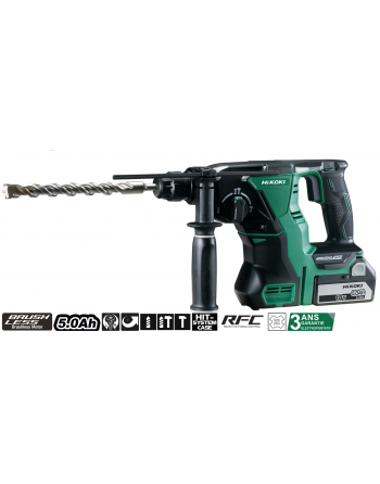 Perforateur burineur 18V 5 Ah - DH18DBL5A - HITACHI