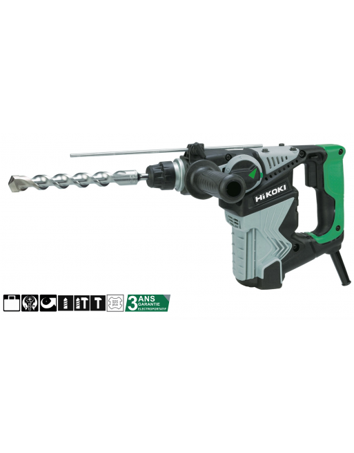 Perfo-burineur 28 mm SDS + 720 W - 3,5 Joules - DH 28PC - HITACHI