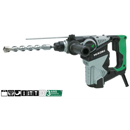 Perfo-burineur 28 mm SDS + 720 W - 3,5 Joules - DH 28PC - HITACHI