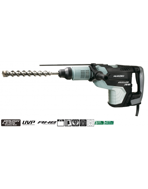 PERFO BURINEUR 1500W 45MM SDS MAX 13,4 J BRUSHLESS-  DH45ME - HITACHI