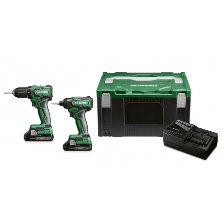 Avantage pack KC18DDWDZ - 18V - Dans un coffret HSC III. Avec 2 accus BSL1830C et chargeur.