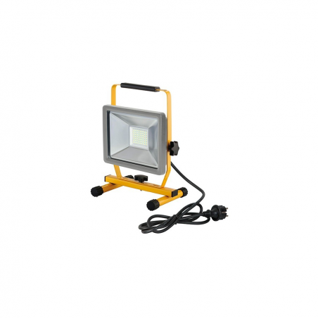 PROJECTEUR DE CHANTIER A LED PORTABLE 30W