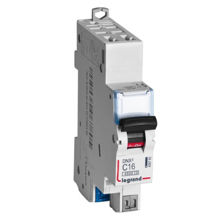 Disjoncteur DNX³ 4500 - 4,5 kA courbe C - 2 A - 1 module - Connexion auto / auto - Legrand LEGRAND