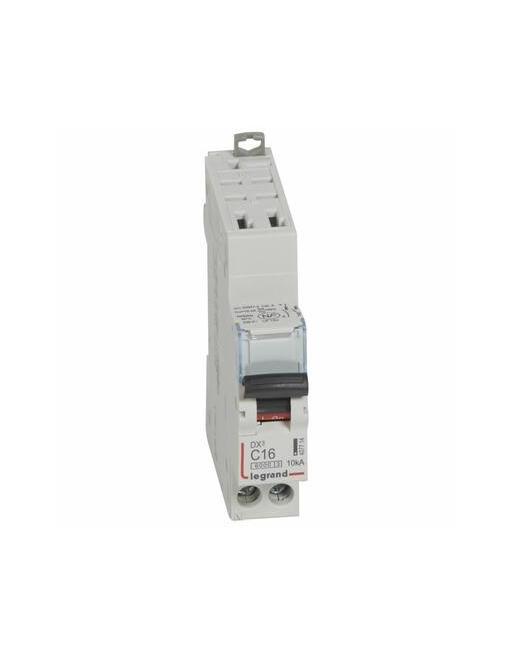 Disjoncteur DX³ 6000 - 10 kA courbe C - 16 A - 1 module - Connexion auto / vis - Legrand LEGRAND