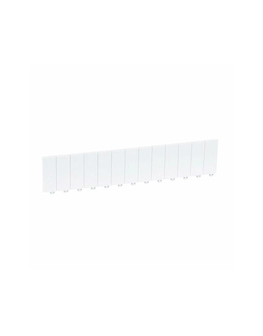 Obturateur blanc - 13 modules - Pour coffret Ekinoxe - Legrand LEGRAND