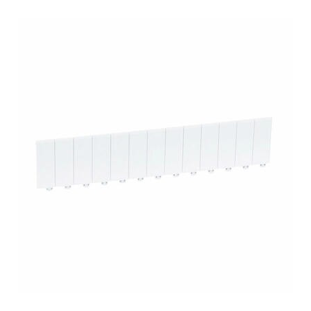 Obturateur blanc - 13 modules - Pour coffret Ekinoxe - Legrand LEGRAND