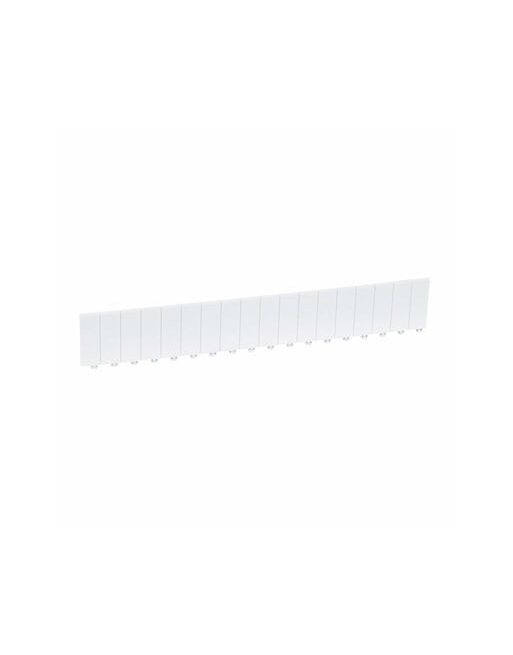 Obturateur blanc pour coffret Ekinoxe TX 18 modules - Legrand LEGRAND