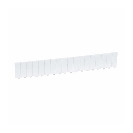 Obturateur blanc pour coffret Ekinoxe TX 18 modules - Legrand LEGRAND