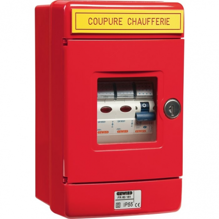 Coffret pour chaufferie - Gewiss - Monophase GEWISS