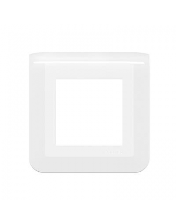 Plaque de finition Mosaic Legrand - 2 modules - Blanc LEGRAND
